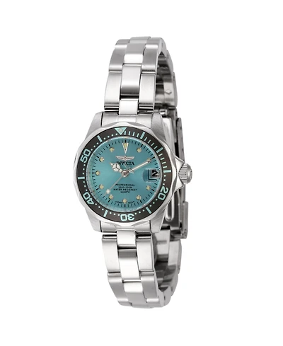 Invicta Women's 45786 Pro Diver Quartz 3 Hand Blue Dial Watch