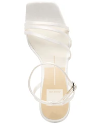 Dolce Vita Women's Ysabel Strappy Ankle Wrap Block Heel Dress Sandals