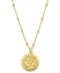Kendra Scott 14K Gold-Tone Over Brass Pendant Necklace