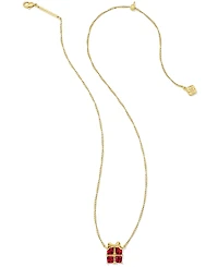Kendra Scott Crystal 14K Gold-Tone Over Brass Pendant Necklace