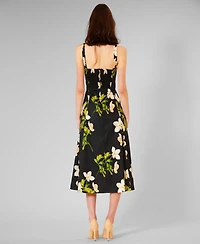 julia jordan Women's Sleeveless Midi Dress