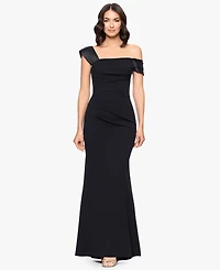 Betsy & Adam Women's Off-The-Shoulder Dress