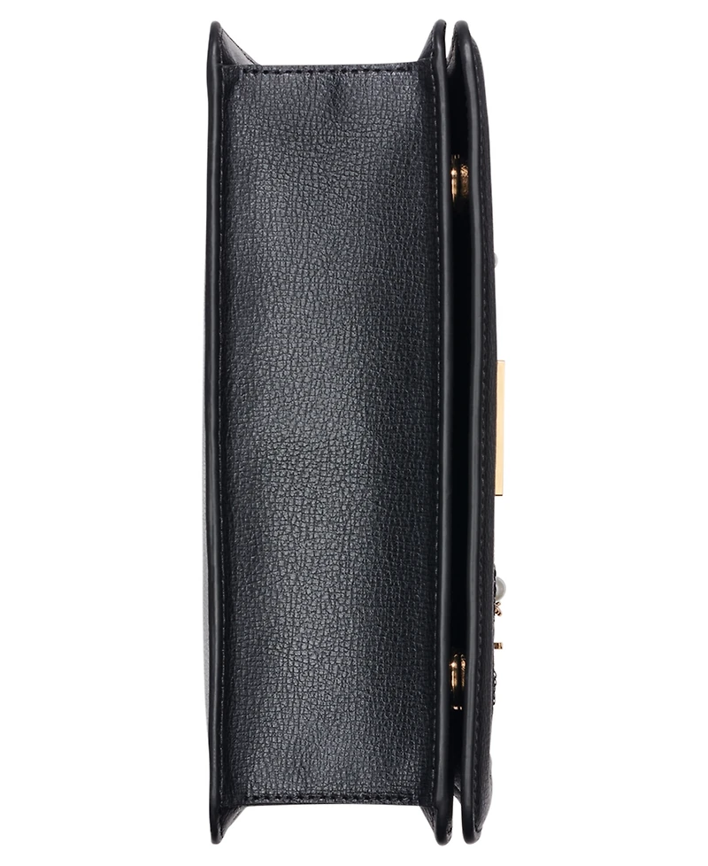 Karl Lagerfeld Paris Simone Front Flap Mini Crossbody Bag