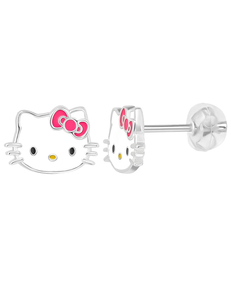 Macy's 2-Pc. Cubic Zirconia Drop and Stud Earrings Set in Sterling Silver