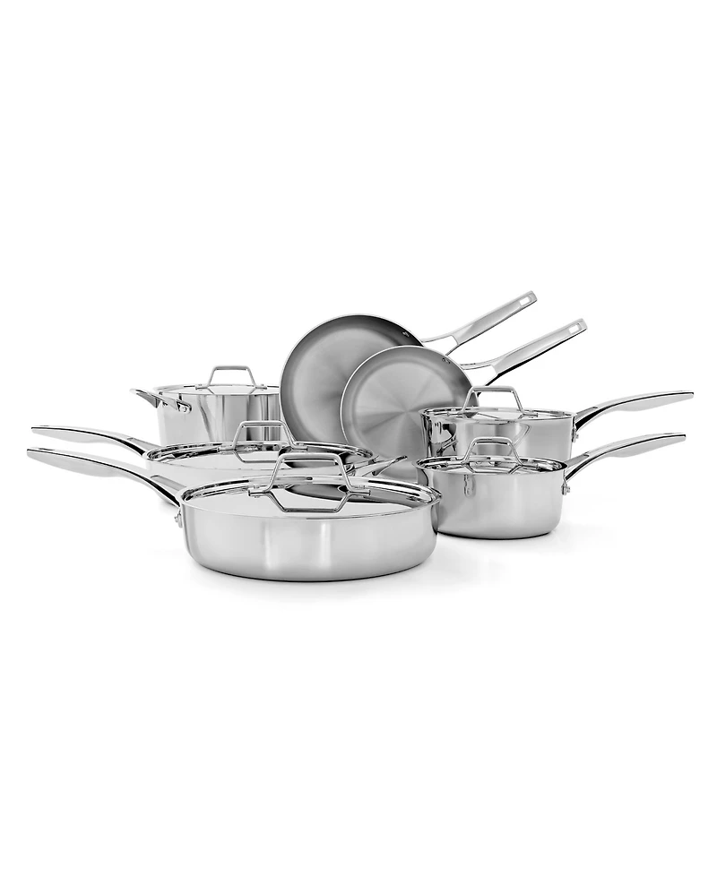 Calphalon Premier Stainless Steel 12-Piece Cookware Set