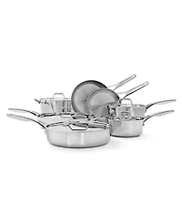 Calphalon Premier Stainless Steel 12-Piece Cookware Set