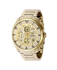 Technomarine Men's Tm-318130 Ocean Quartz Gold Dial Watch