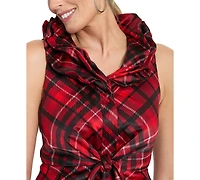 Muse Women's Cowl Neck Sleeveless Top