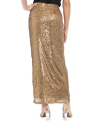 Muse Women's Straight-Cut Maxi Skirt