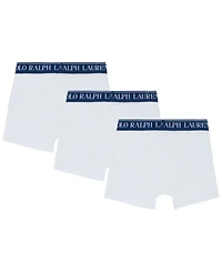 Polo Ralph Lauren Big Boys Cotton Stretch Boxer Briefs 3-Pack