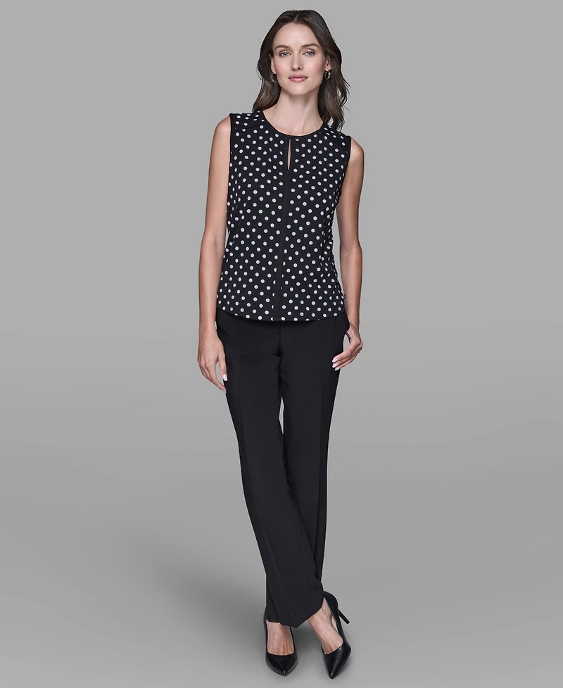 Karl Lagerfeld Paris Women's Sleeveless Top