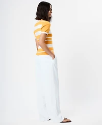 French Connection Women's Maxime Knit Striped Top