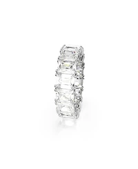 Swarovski White Rhodium Plated Matrix Vittore Ring