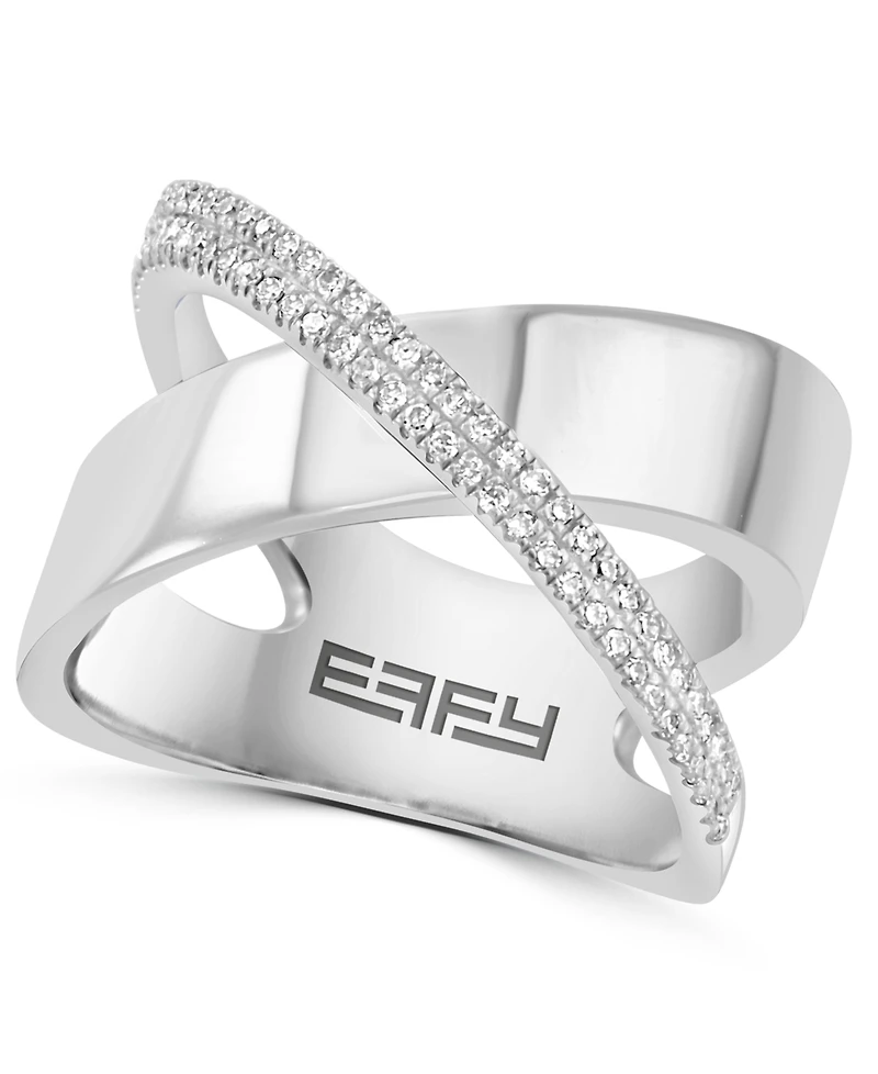 Effy Collection Diamond Ring (1/5 ct. t.w.) in Sterling Silver