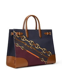Lauren Ralph Lauren Leather Blaike Tote Bag