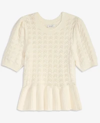 On 34th Women's Ruffle-Hem Sweater Top, Macy's Exclusive