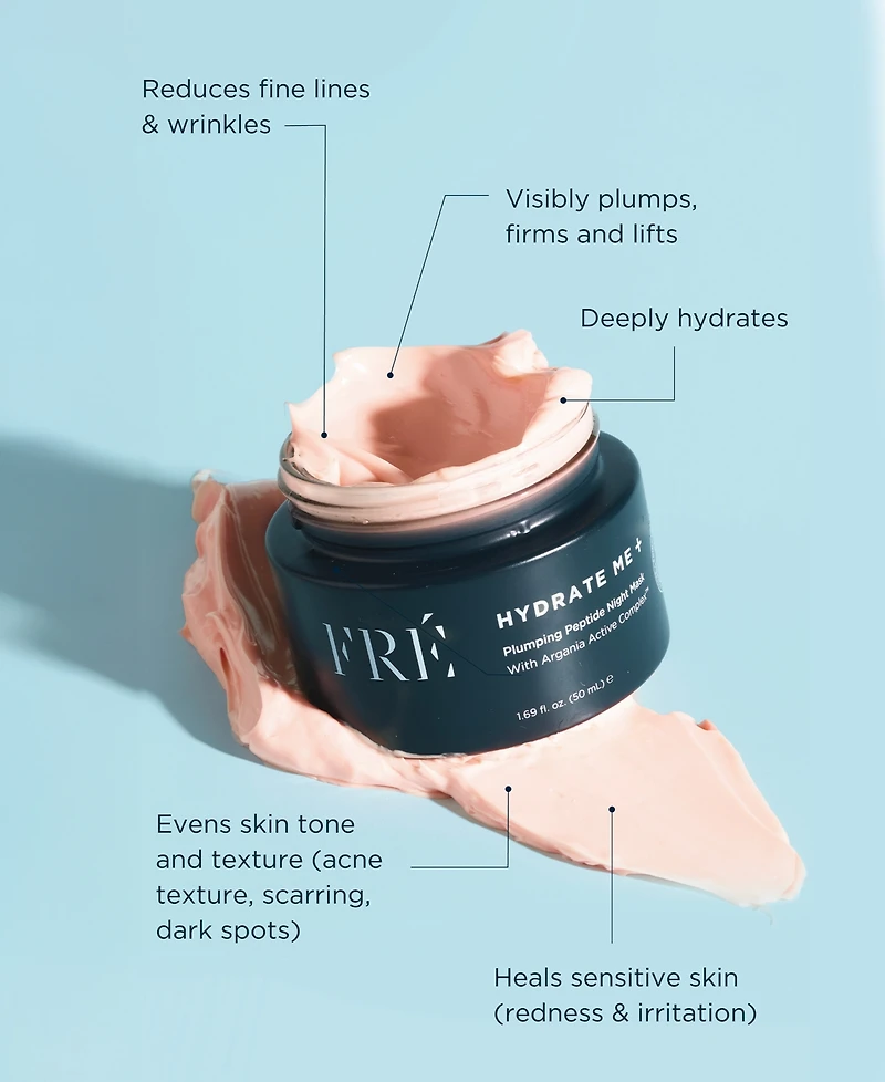 Fre Hydrate Me + Plumping Peptide Night Mask