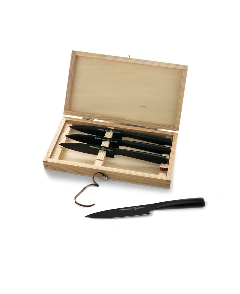 Schmidt Brothers Cutlery Jet 4-Pc. Steak Knife Set