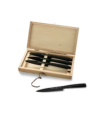 Schmidt Brothers Cutlery Jet 4-Pc. Steak Knife Set