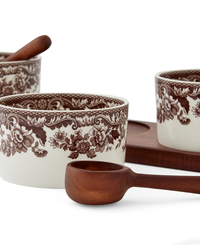Spode Woodland 7-Pc. Condiment Set