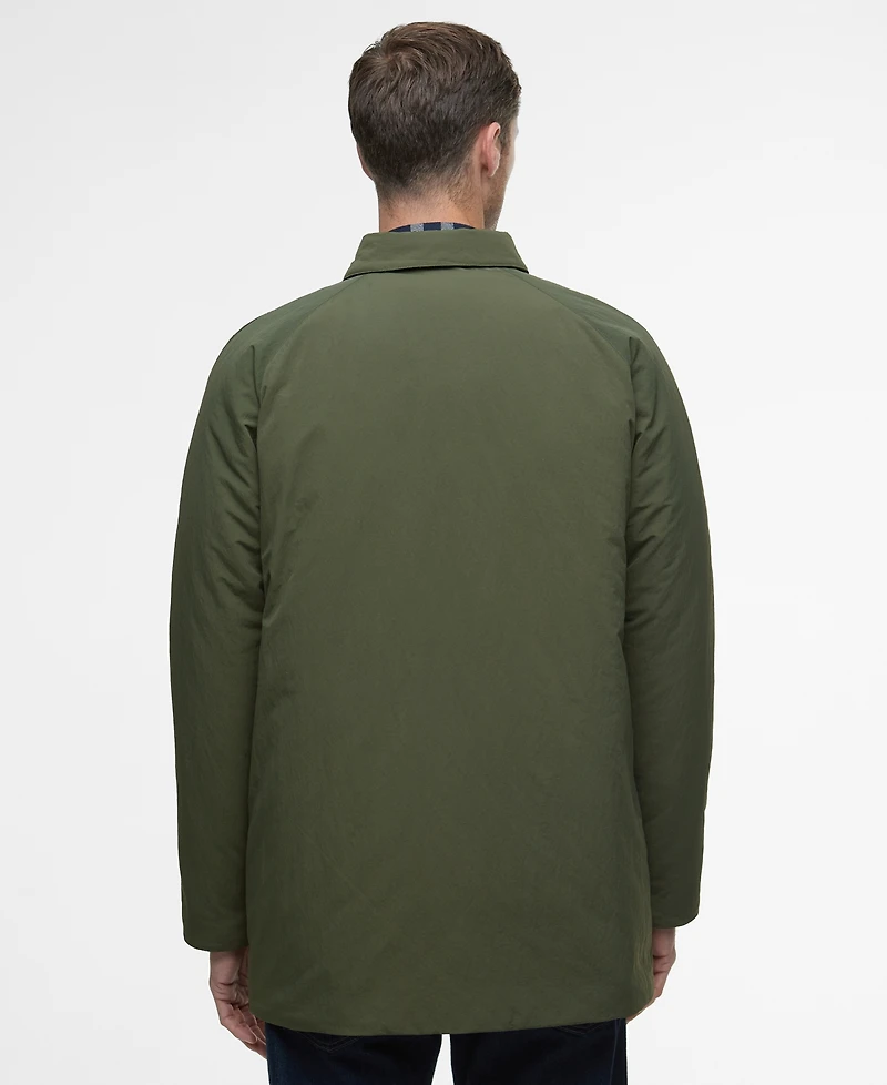 Barbour Men's Wadded Lorden Showerproof Long-Sleeve Mac Jacket