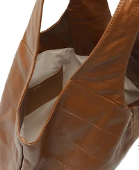 Arezzo Sonya Extra Large Leather Hobo Bag