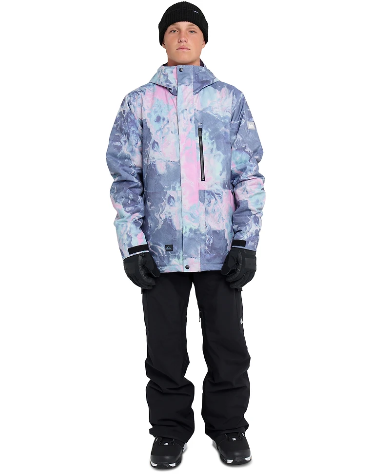 Quiksilver Men's Mission Printed Long-Sleeve Jacket