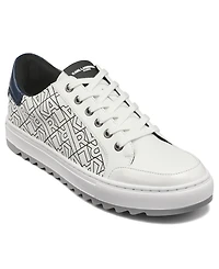 Karl Lagerfeld Paris Men's Leather Detailing Sneakers