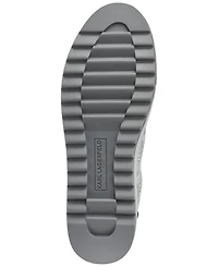 Karl Lagerfeld Paris Men's Leather Detailing Sneakers