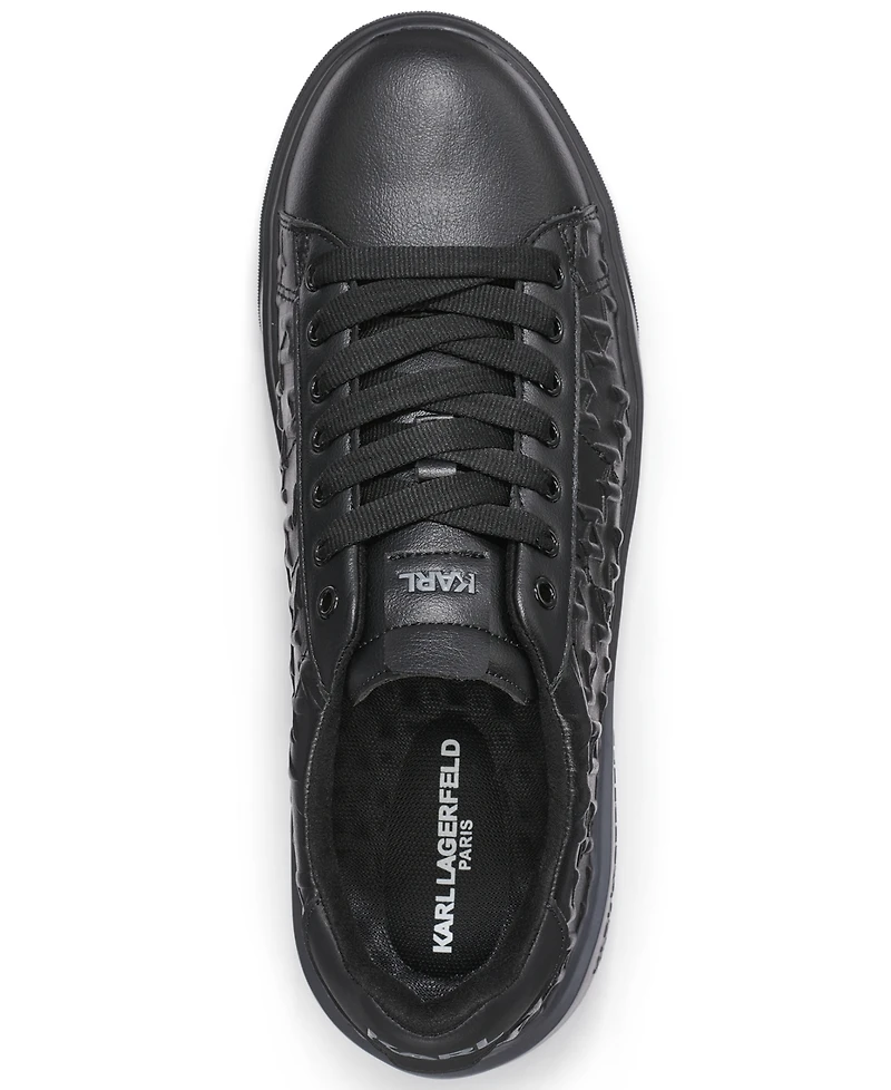 Karl Lagerfeld Paris Men's Side Embossed Logo Sneakers