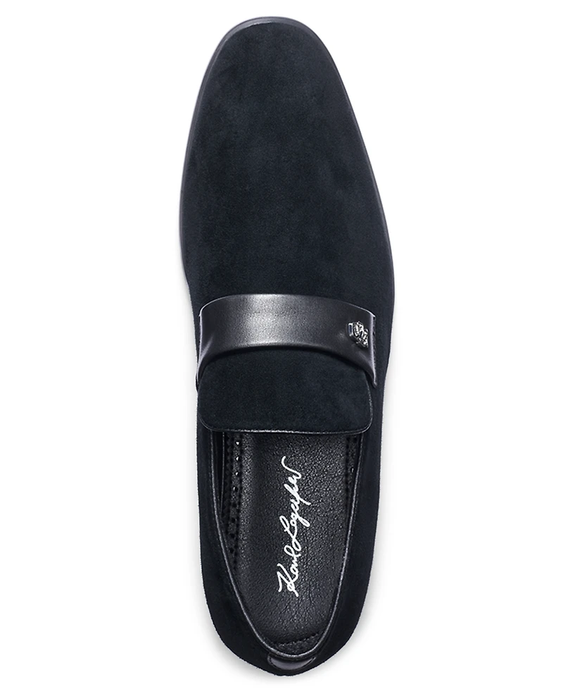 Karl Lagerfeld Paris Men's Round Toe Evening Loafers