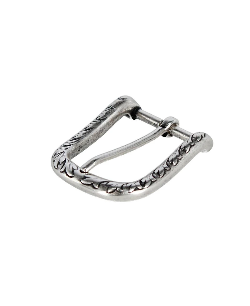 Trafalgar Men's 35mm Italian Distinct Vineyard Solid Brass Harness Belt Buckle