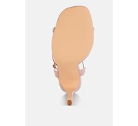 Sunisa Square Toe Stiletto Heels