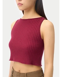 Gobi Cashmere Women's Crop Top
