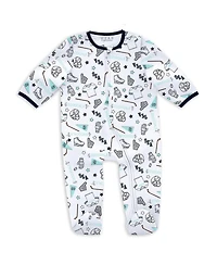 Wear by Erin Andrews Baby Boys and Girls 2-Piece Seattle Kraken Sleep Play Sleeper Set with Bib