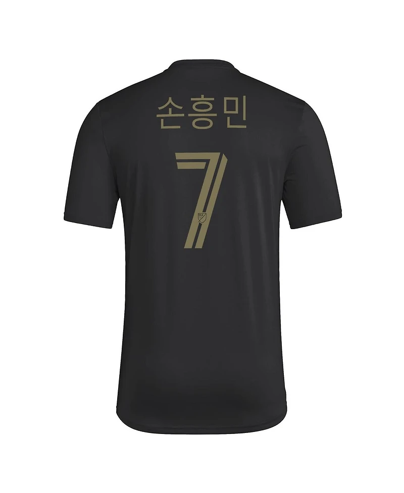 Adidas Men's Son Heung-Min Black Lafc Alternate Pre-Game T-Shirt