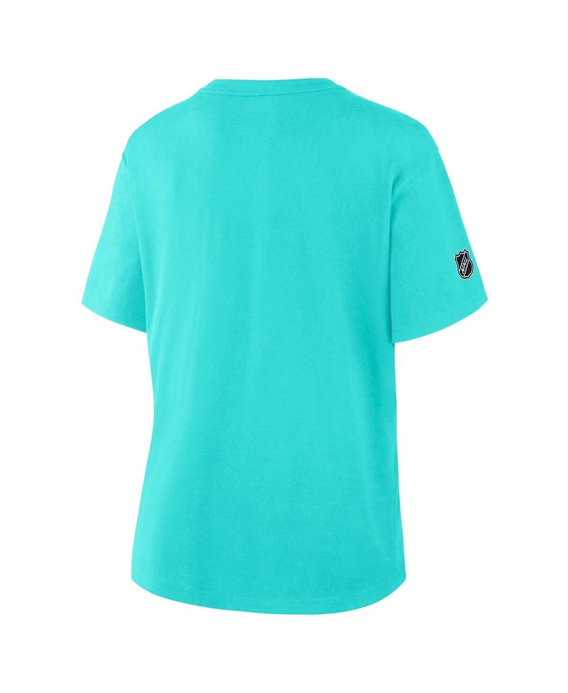 Fanatics Women's Ice Blue Seattle Kraken Authentic Pro Primary T-Shirt