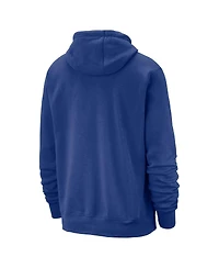 Nike Men's Blue New York Knicks Essential Logo Club Pullover Hoodie