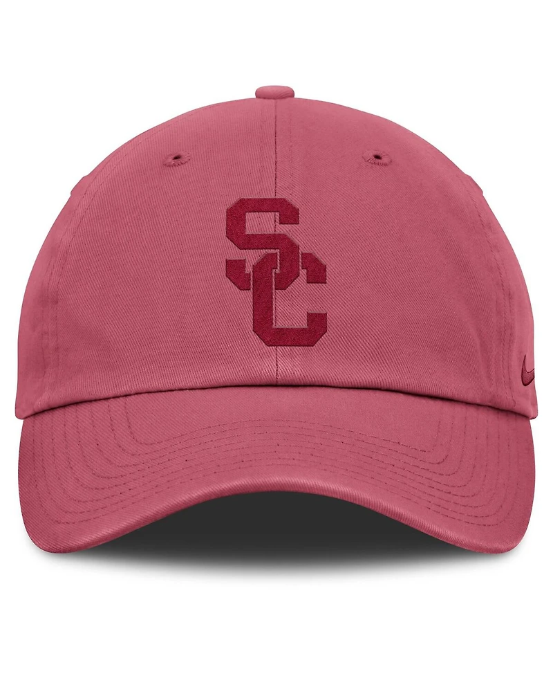 Nike Men's Pink Usc Trojans Club Campus Adjustable Hat