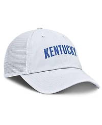 Nike Men's White Kentucky Wildcats Club Campus Trucker Adjustable Hat