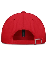 Fanatics Men's Red Detroit Red Wings Fundamentals Archer Adjustable Hat