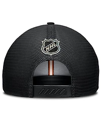 Fanatics Men's Black Philadelphia Flyers Authentic Pro Home Ice Trucker Adjustable Hat