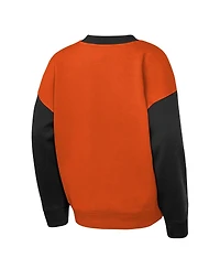 Outerstuff Big Boys and Girls Orange/Black Philadelphia Flyers Impact Player Sweatshirt