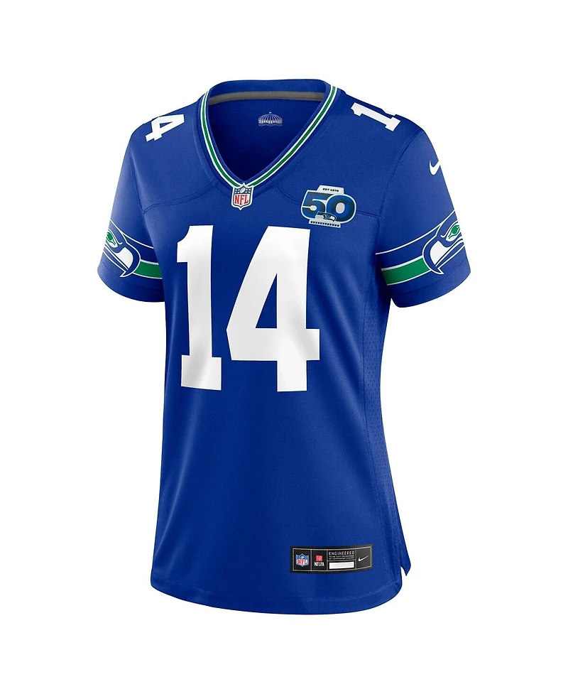 Nike Women's Sam Darnold Royal Seattle Seahawks Alternate 2 50th Season Game Jersey