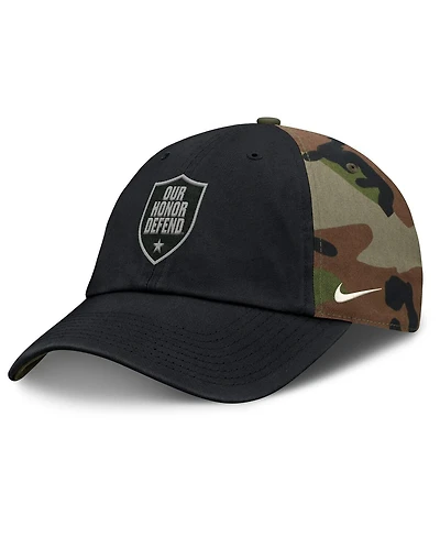 Nike Men's Black/Camo Ohio State Buckeyes 2025 Military Appreciation Club Adjustable Hat