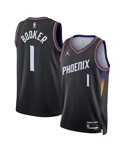 Jordan Men's and Women's Devin Booker Black Phoenix Suns Swingman Jersey