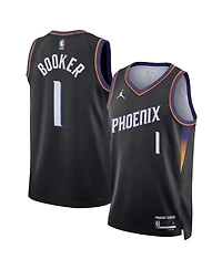 Jordan Men's and Women's Devin Booker Black Phoenix Suns Swingman Jersey