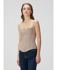 Pcfg Women's Structured Corset Top