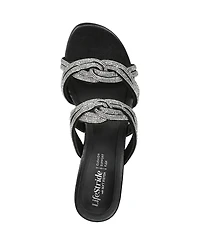 LifeStride Women's Night-Out Slide Sandals