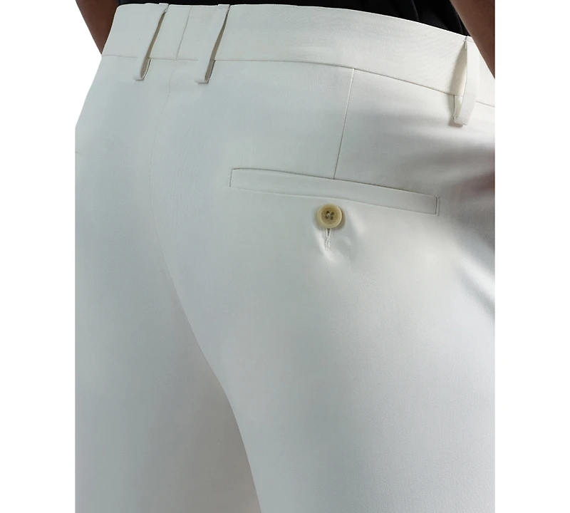 Kenneth Cole Reaction Men's Modern-Fit Micro-Check Dress Pants